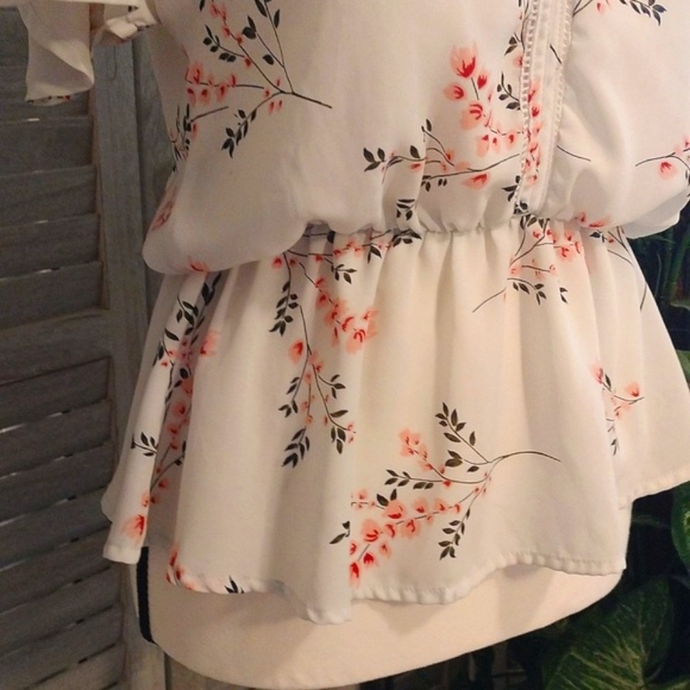 ⚜️ Sienna Sky Floral Blouse - Picture 4 of 14